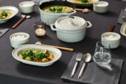 Staub New White Truffle schotel ovaal, 25 cm