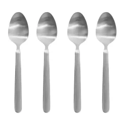 STELLA espressolepel zilver 4-pack, 11 cm