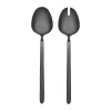 STELLA saladebestek zwart 2-pack, 28 cm