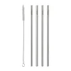 Stelton herbruikbare rietjes 4-pack, Steel