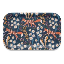 Stjärnspeja dienblad 21x31 cm, Donkerblauw