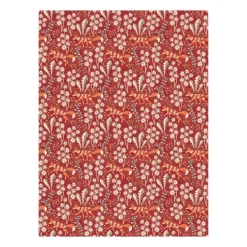 Stjärnspeja gewaxt tafelkleed, Rood