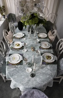 Strawberry Thief tafelloper 50x150 cm, Groen