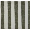 Striped tafelkleed 140x260 cm, Olive