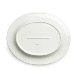 Stripes schotel 30x35 cm, Lichtblauw