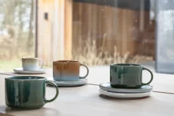 Styles espressokop 8 cl 2-pack, Creme-sand