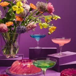 Sugar Dandy coupeglas 32 cl, Blauw