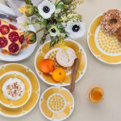 Sunnuntai diep bord Ø17 cm, Geel