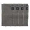 Sunshine servet 4-pack, Charcoal (donker grijs)