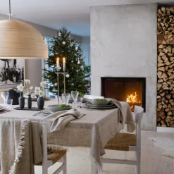 Sunshine servet 4-pack, natuur (beige)