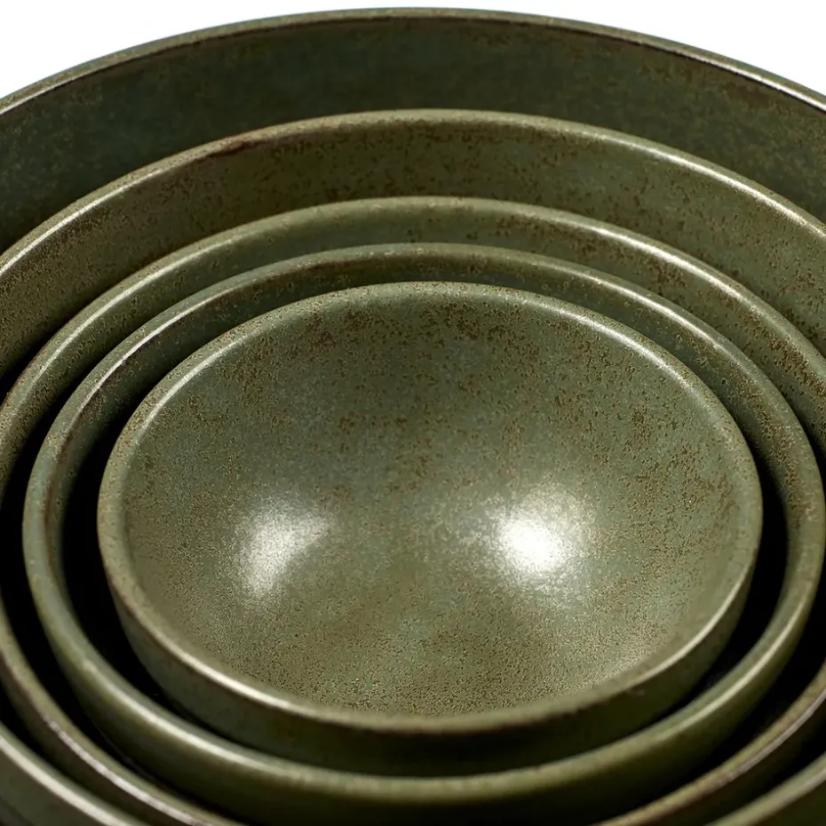 Surface diep bord 21 cm, Camogreen