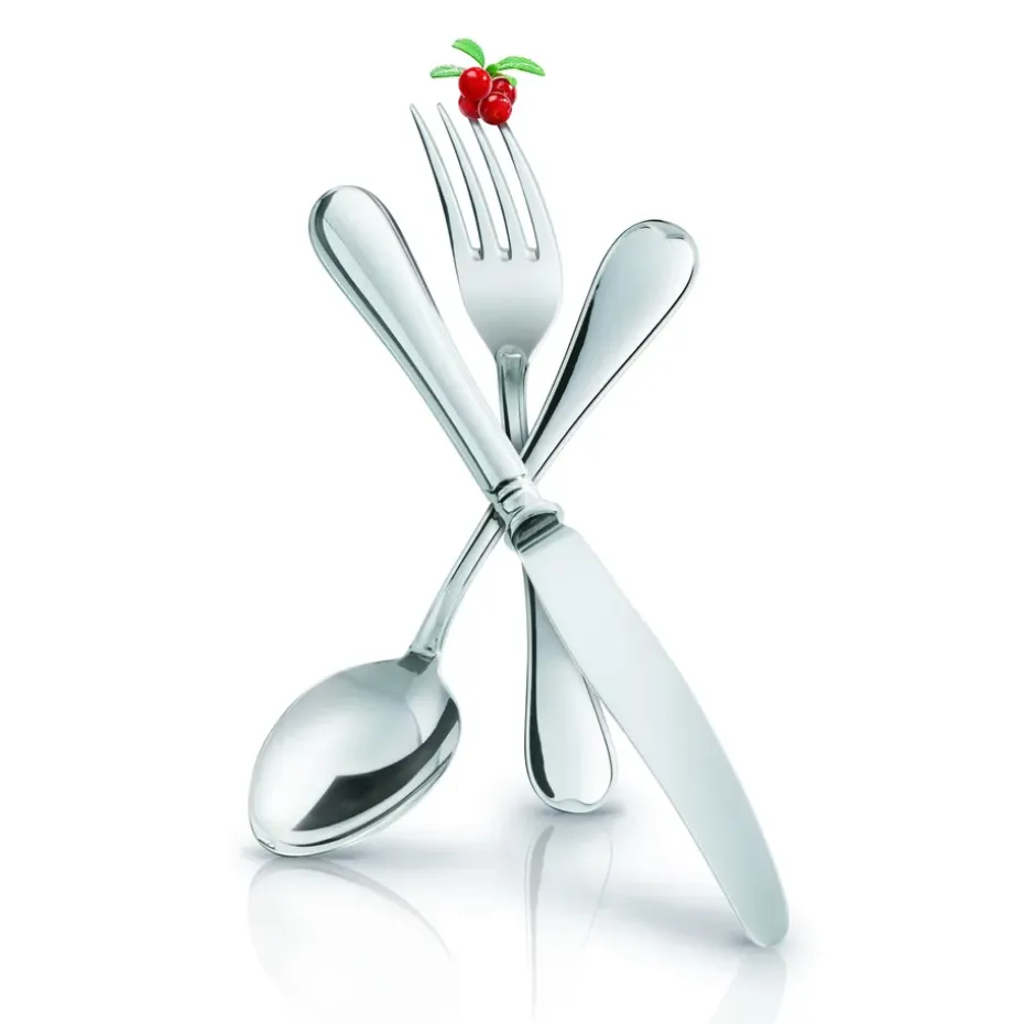 Svensk dinerlepel zilver, 20,5 cm