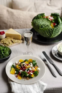 Swedish Grace bord Ø27 cm, Haver