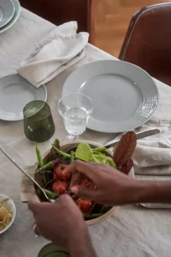 Swedish Grace bord Ø27 cm, Mist (grijs)