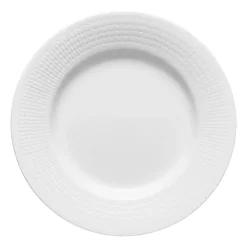 Swedish Grace bord Ø24 cm, Sneeuw (wit)