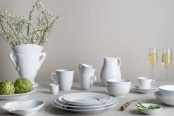 Swedish Grace bord Ø24 cm, Sneeuw (wit)