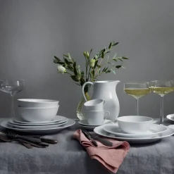 Swedish Grace bord klein Ø21 cm, snow (wit)