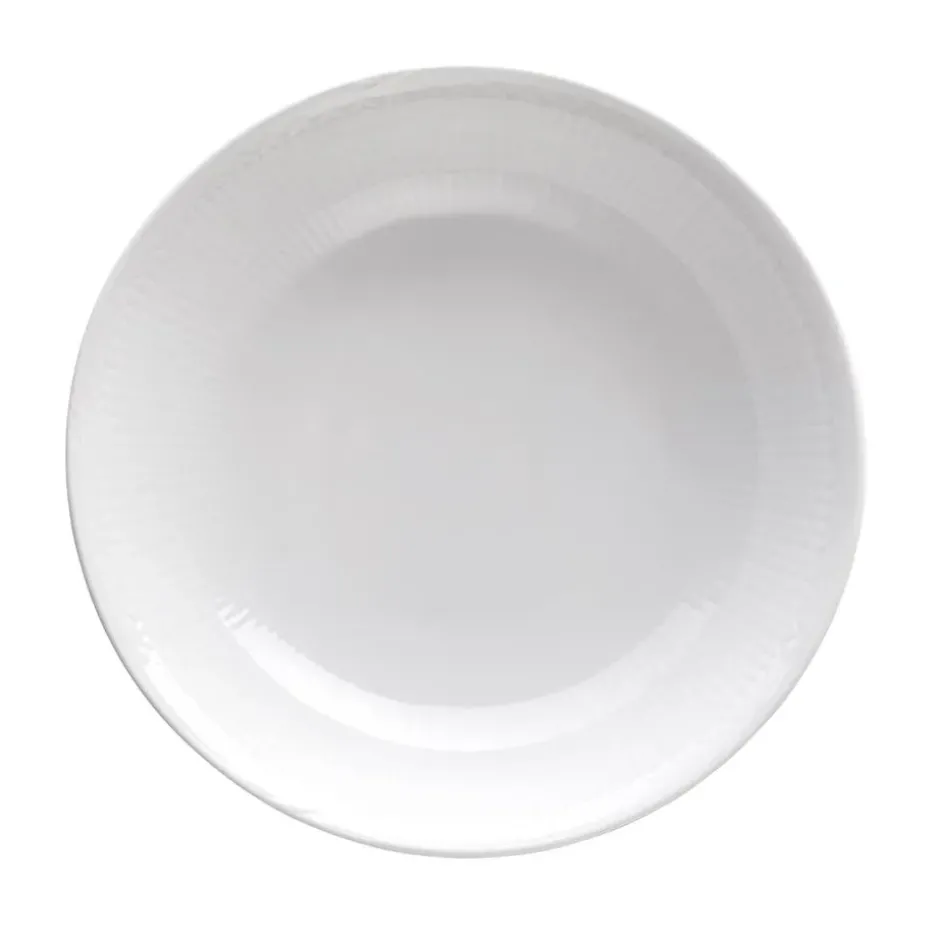 Swedish Grace diep bord Ø19 cm, snow (wit)
