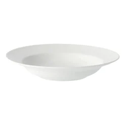Swedish Grace diep bord Ø25 cm, snow (wit)