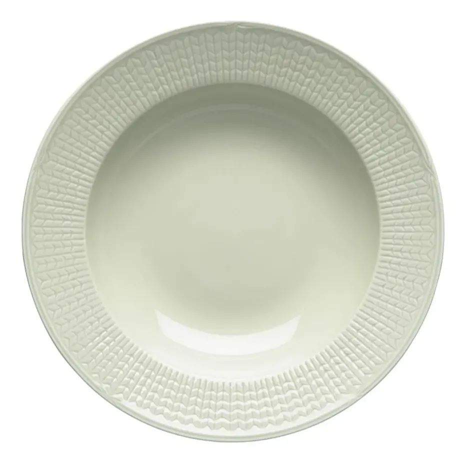 Swedish Grace diep bord Ø25 cm, meadow (lichtgroen)