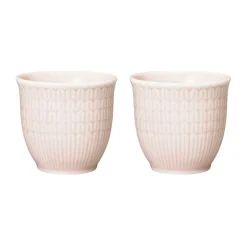 Swedish Grace eierdop 2-pack, Roos