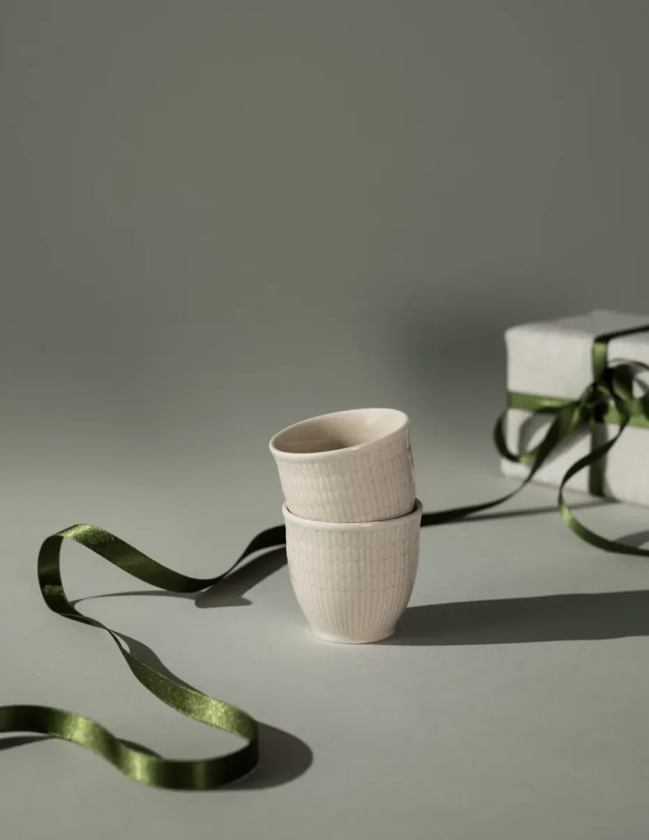 Swedish Grace eierdop 2-pack, Haver