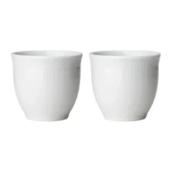 Swedish Grace eierdop 2-pack, Sneeuw