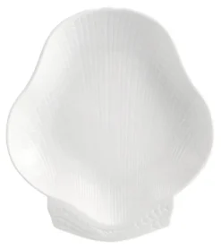 Swedish Grace schelpschaaltje 18x16 cm, Snö (wit)