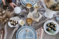 Swedish Grace schelpschaaltje 18x16 cm, Snö (wit)