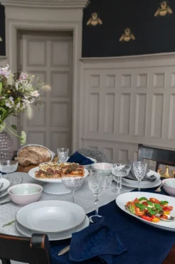 Swedish Grace schotel ovaal 29x40 cm, Sneeuw (wit)