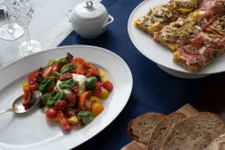 Swedish Grace schotel ovaal 29x40 cm, Sneeuw (wit)