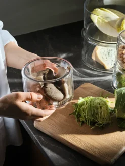 Sylvia schaal Ø13x10 cm, Clear