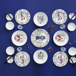 Taika bord 22 cm., wit