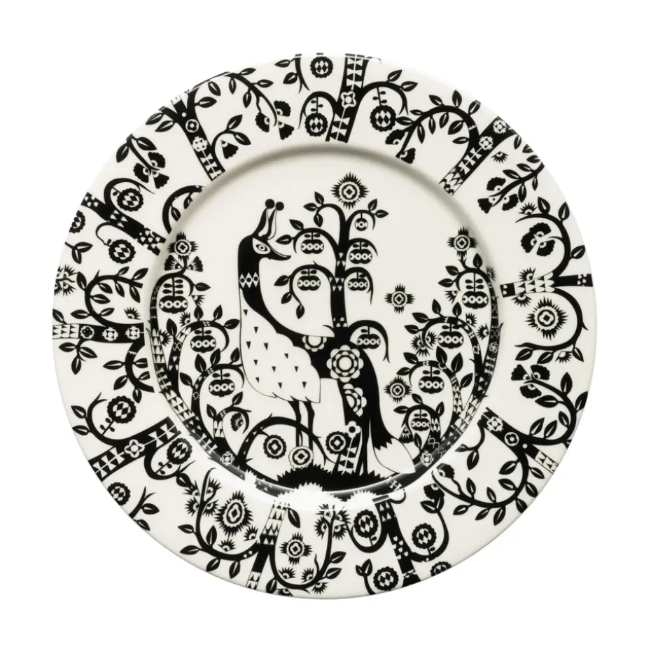 Taika bord 22 cm., zwart