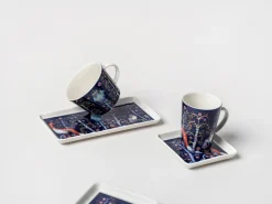 Taika bord 12x12 cm, Blauw