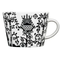 Taika koffiekop, zwart
