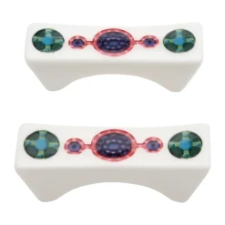 Taika Sato houder voor eetstokjes 2-pack, Wit-multi