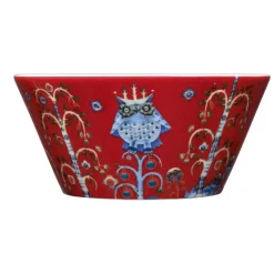 Taika schaal 60 cl., rood