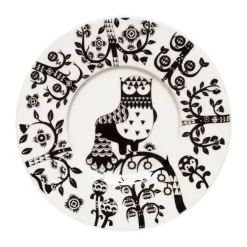 Taika schotel Ø16 cm, Zwart