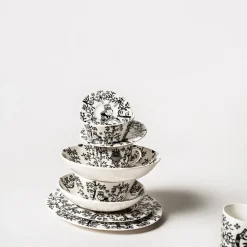 Taika schotel Ø16 cm, Zwart