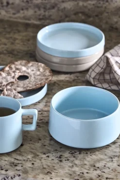 Taper schaal Ø13,3 cm, Lichtblauw