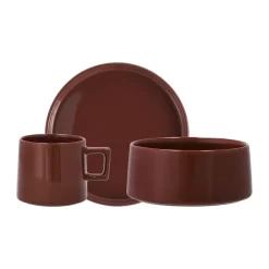 Taper schaal Ø13,3 cm, Rood