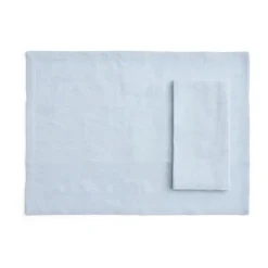 Tavolo placemat/servet 4-pack, Soft blue