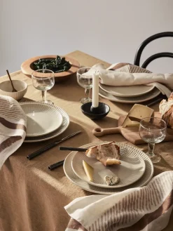 Teak serveerschaal, Medium Ø30 cm