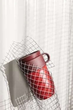 Ted reisbeker thermosbeker 28 cm, Wijnrood