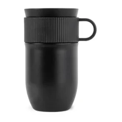 Ted reisbeker thermosbeker 28 cm, Zwart