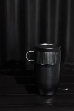 Ted reisbeker thermosbeker 28 cm, Zwart