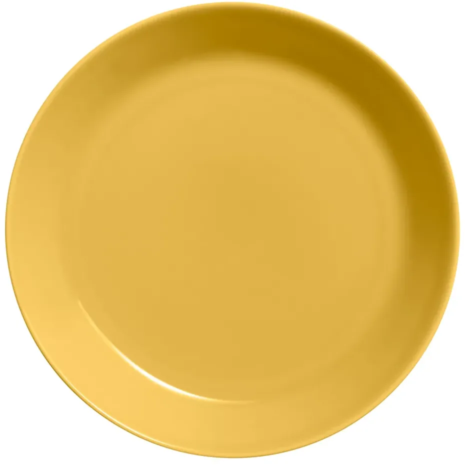 Teema bord Ø26 cm, Honing (geel)
