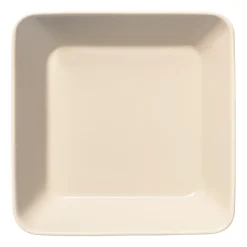 Teema bord vierkant 16 x 16 cm., Linnen