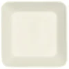 Teema bord vierkant 16 x 16 cm., wit